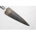 Old Tribal Spearhead Spear Bhala Dagger Stiletto Boot Survival Bowie E77
